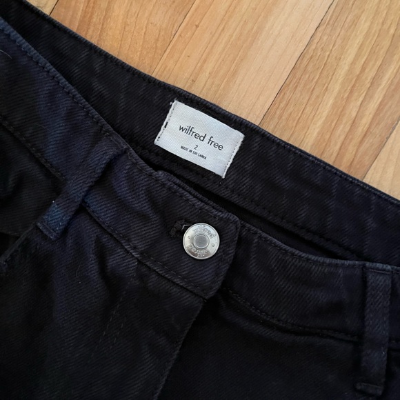 Wilfred Free Twostep jeans in black - Picture 1 of 3
